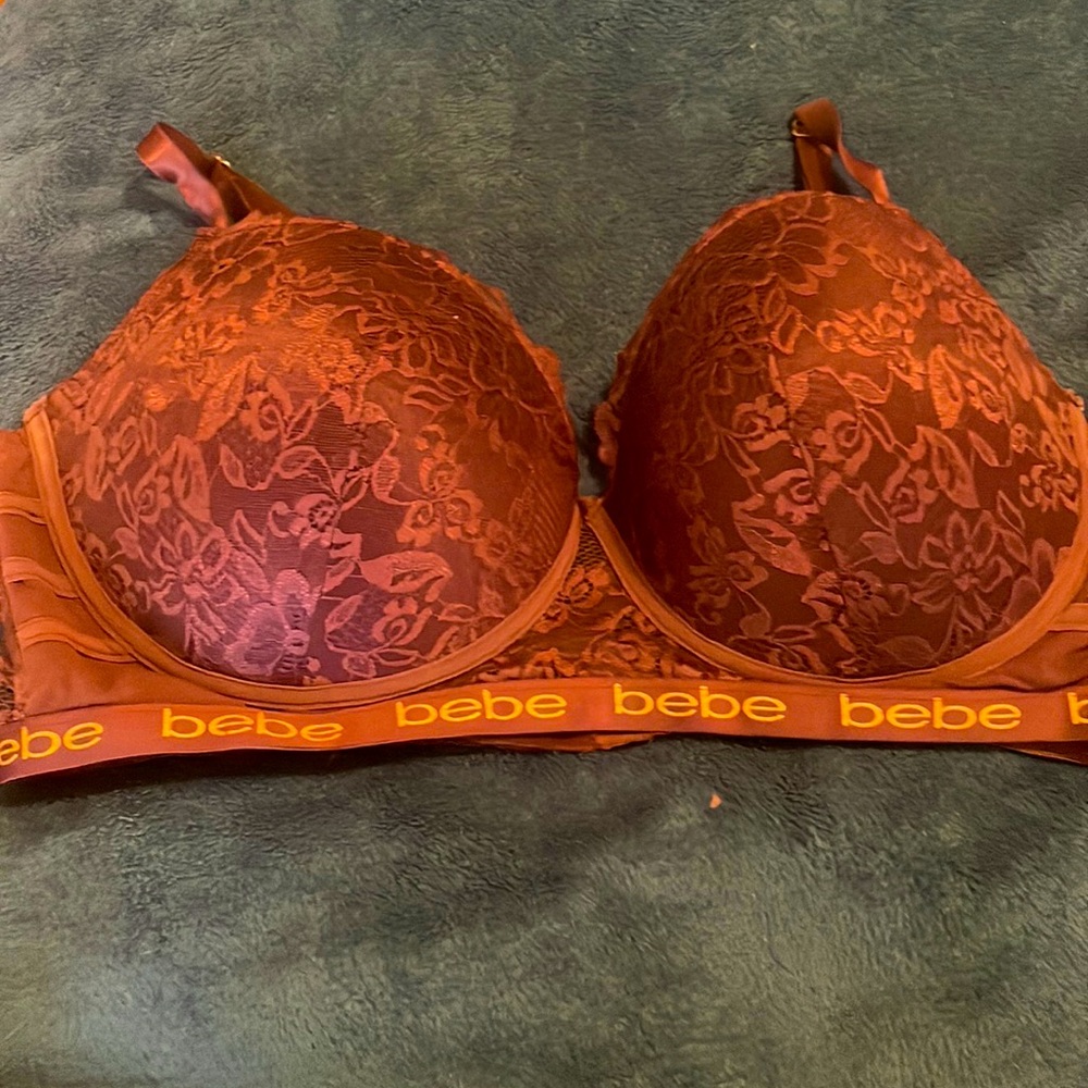 Very sexy purple push up bra bebe